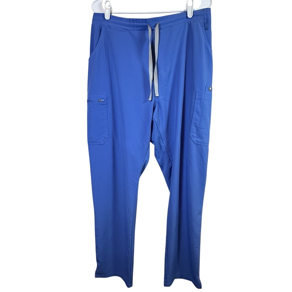 FIGS Technical Collection Yola Skinny Scrub Pants Blue TW2000T Women‎ Large Tall